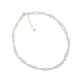 Double Layer Rice Shape Natural Pearl Beaded Necklace Handmade 6