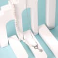 Exquisite 925 Sterling Silver Freshwater Pearl Star Cubic Zirconia Pendant Luxury Necklace 3