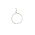 Cute Natural Shell Bracelet Freshwater Rice Shape Pearl Bracelet Bangle 4