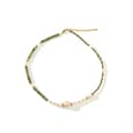 Natural Freshwater Baroque Pearl Retro Beaded Clavicle Chain Gold Foil Baroque Pearl Necklace 6