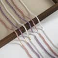 Wedding Pearl Chain 14K Gold Plated Vintage Choker Boho Round Beaded Shell Pearl Necklace 5