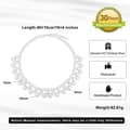 Multilayer Shell Pearl Necklace Handmade Braided Pearl Choker 4
