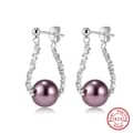 Rhodium Plated#Purple