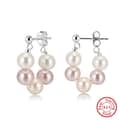 Rhodium Plated#Pink