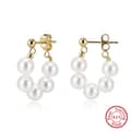 14K Gold Plated#White