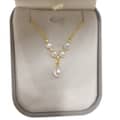Natural Freshwater Pearl Pendant Multiple Beads Baroque Style Pearl Necklace 5