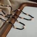 Fashion Niche Temperament Tianhe Stone Freshwater Pearl Bead Design Gold-plated Bead Necklace 3