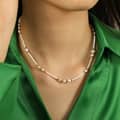 Trendy Natural Pearl Necklace Minimalist Sophisticated Style Beaded Collarbone Chains 4