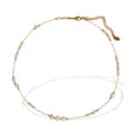 Trendy Natural Pearl Necklace Minimalist Sophisticated Style Beaded Collarbone Chains 5