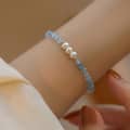 Summer Elegant Natural Stone Bracelet Freshwater Pearl Beaded Bracelet Gift 1