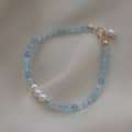 Summer Elegant Natural Stone Bracelet Freshwater Pearl Beaded Bracelet Gift 2