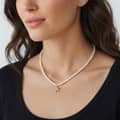Trendy Natural Pearl Necklace 925 Sterling Silver Starfish Pendant Freshwater Pearl 4