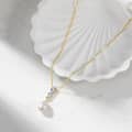 Elegant 925 Silver 9-10mm Natural Freshwater Pearl Pendant Necklace 3