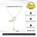 Stretchable Chain Pearl Heart Hollow Out Zircon Necklace 925 Sterling Silver Pearl Pendant 5