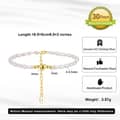 925 Sterling Silver Cultured Freshwater Pearl Heart Shape Beaded Bracelet 5