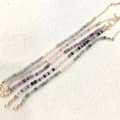 High-End Summer Colored Abacus Beads Natural Stone Bracelets Cultured Freshwater Pearl Bracelets 2