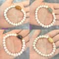 Hetian Jade Agate Bracelet Freshwater Pearl Elegant Ethnic Style Bracelet National Style Jewelry 4
