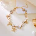Trendy Bohemian Starfish Shell Pendant Necklace Elegant Versatile Jewelry Beach Conch Necklace 6