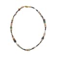 Natural Freshwater Pearl Necklace Bamboo Natural Stone Beaded Jewelry 2