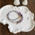 Beaded Necklace Natural Stone Freshwater Pearl Handmade Geometric Fashion 3