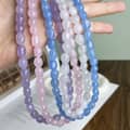 Banquet Accessory Natural Stone Fresh and Natural Sweet Simple Romantic Crystal Cute Necklace 1