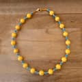 Bohemia Dopamine Beaded Necklace, Natural Stone 3