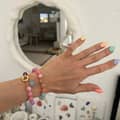 Heart Bracelet and Necklace Set, Colorful Strands, Stainless Steel 5