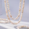 French Natural Shell Beaded Necklace Bracelet Set Waterproof Stainless Steel Summer Jewelry 6
