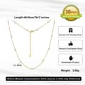 Adjustable Station Necklace with Natural Freshwater Pearl, 925 Sterling Silver, 3.5-4mm 5