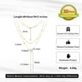 Multi-layer Cross Lariat Necklace with Cultured Freshwater Pearl, 925 Sterling Silver 5