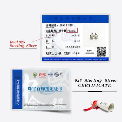 925 Sterling Silver 14K Gold Plated 5.5-6mm Natural Freshwater Pearl Screw Back Stud Earrings detail 6