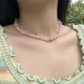 Natural Irregular Agate Stone Necklace, Stainless Steel, Bohemian 3