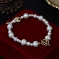 Crystal Adjustable Bracelet Freshwater Pearl Beaded Bracelet 1
