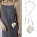 White Rope-150 Cm-extra Large Conch Dinner Chain-p67