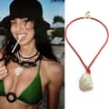 Red String Necklace-505 Cm