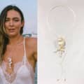 Conch Pearl Necklace 100120 Cm