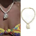 Shell Chain Necklace-405 Cm