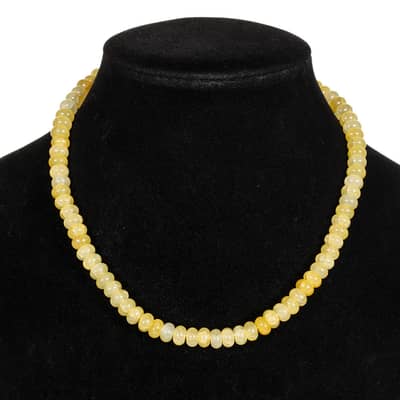 Candy Color Natural Stone Multi-Layer Abacus Bead Choker, Dainty Stackable detail 3