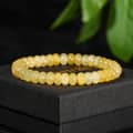 Colorful Natural Stone Beaded Bracelet Gemstone Abacus Bead Elastic Stretch Bracelet Stackable Jewelry 4