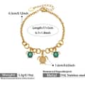 Green-Gold Bracele
