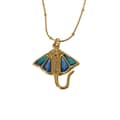 Gold-Manta Ray