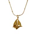Gold-Sailboat