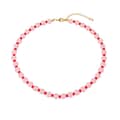 Bohemian Natural Stone Bead Necklace, Handmade Summer Beach Non-Fading PVD 5