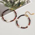 Natural Stone Bracelet Freshwater Pearl Natural Gemstone Bead Steel Baroque Pearl Vintage 3