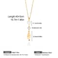 Natural Shell Freshwater Pearl Necklace, Gold Plated Heart Pearl Cowrie Shell Pendant Boho 6