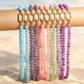Natural Gemstone Beaded Necklace 18K Spring Clasp, Handmade Bohemian Style 5