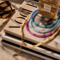Bohemian Beaded Necklace 316 Rust-Resistant Zircon Stainless Steel, Natural Gemstone Bead 3