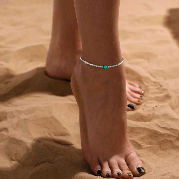 Fashion Fine 18 Gold Plated Anklet Beach Sexy on Foot Ankle Chain for Women Jewlery Anklets Wholesale