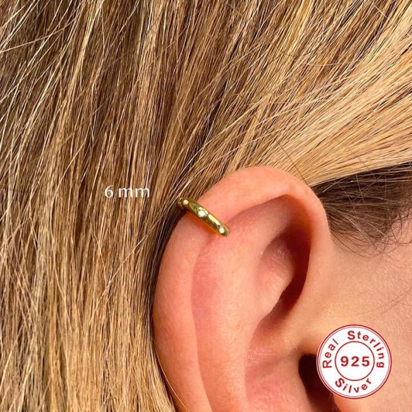 Crystal Pave 925 Sterling Silver Hoop Earring Fashion Jewelry Wholesale