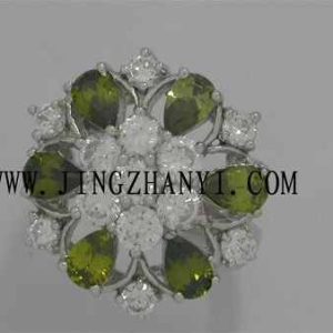 925 Sterling Silver Stud Earrings with Customizable Crystals for Women – 50pcs MOQ